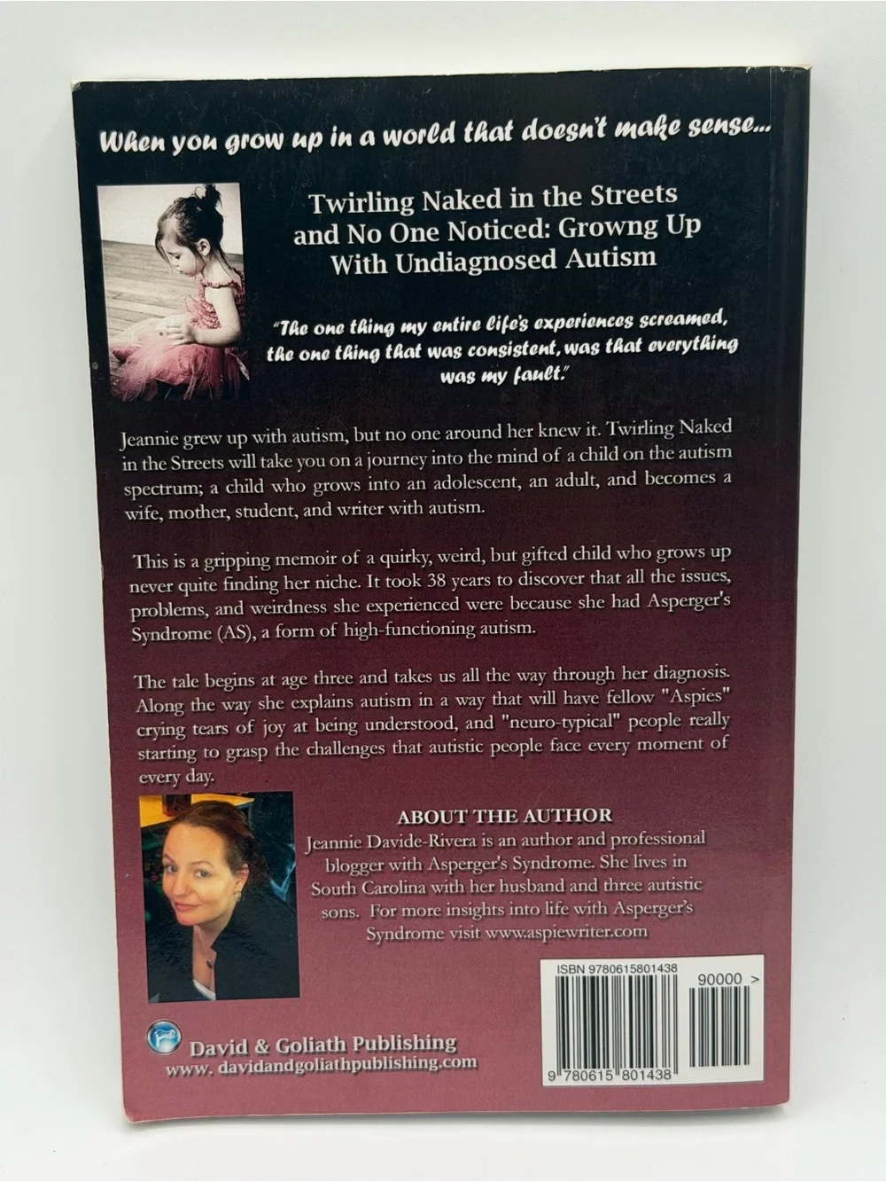Twirling Naked in the Streets and No One Noticed by Jeannie Davide-Rivera PB